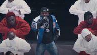 Kendrick Lamar in Super Bowl Halftime | Image via NFL